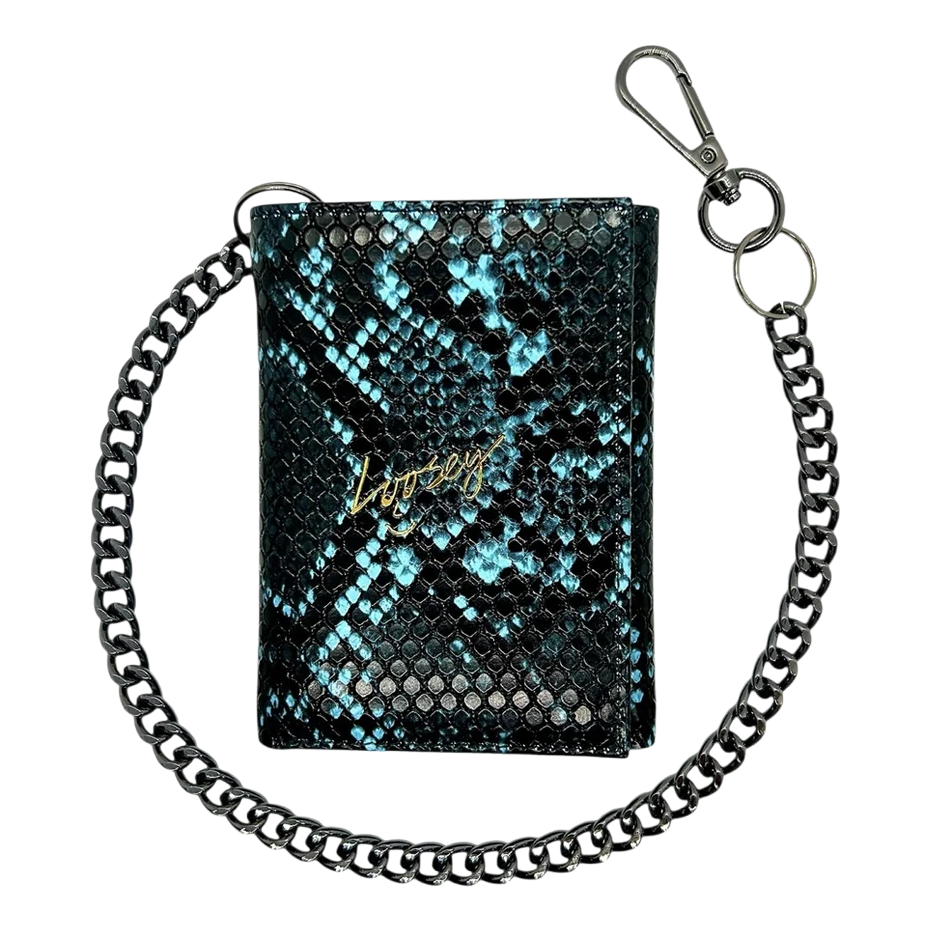 Snake Skin Chain Gang Wallet