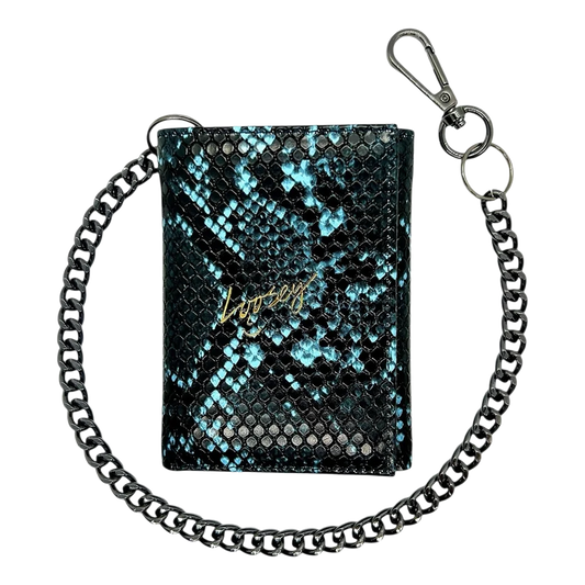 Snake Skin Chain Gang Wallet