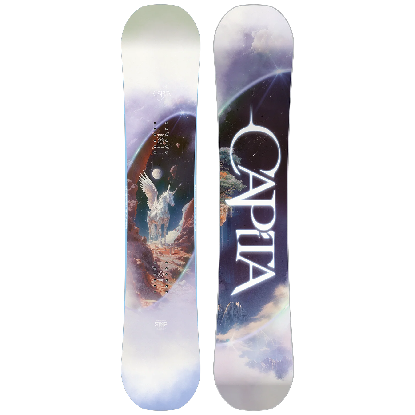 Space Metal Fantasy Snowboard 2026
