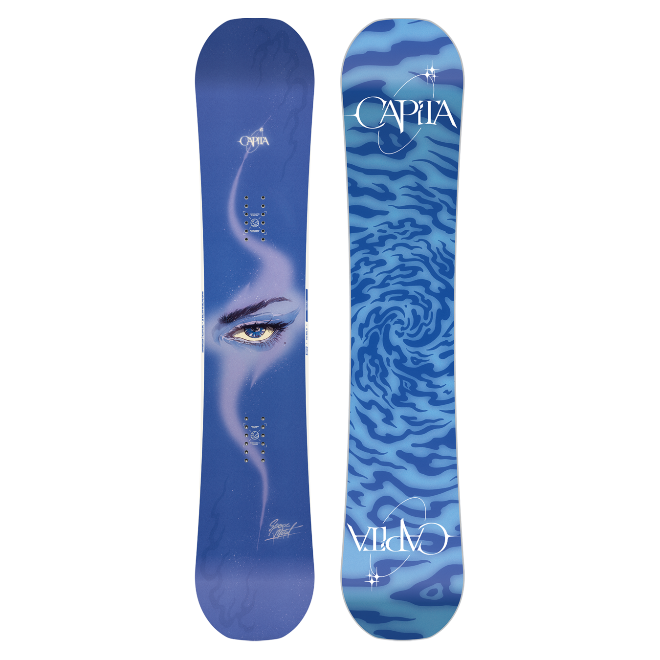 Space Metal Fantasy Snowboard