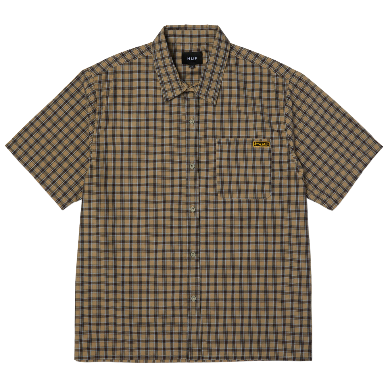 Stretch Micro Plaid S/S