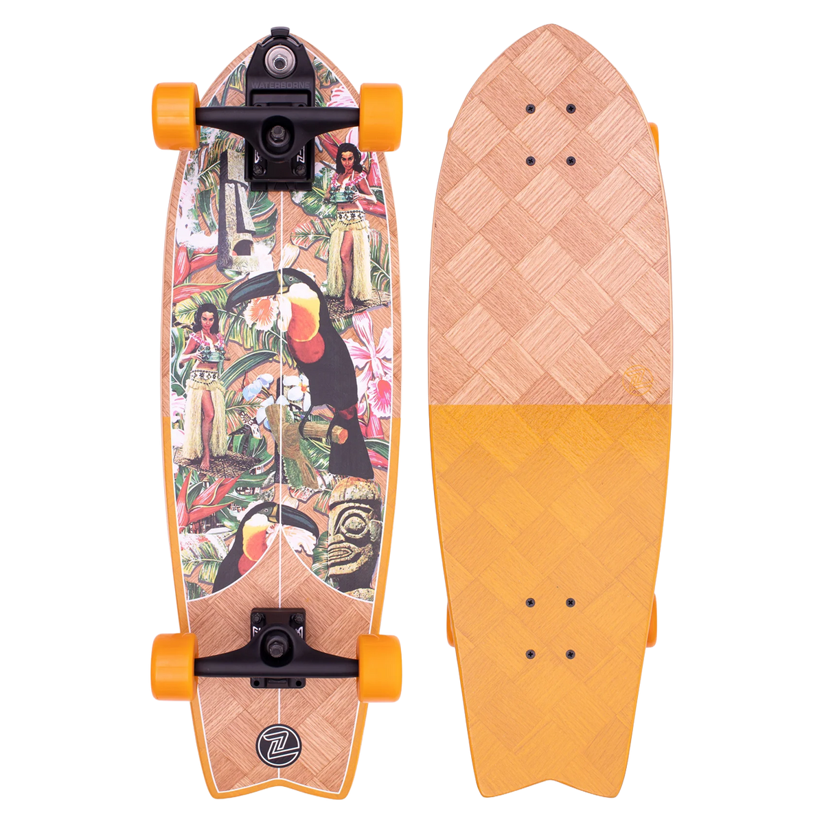 Surf Skate Banana Train Complete