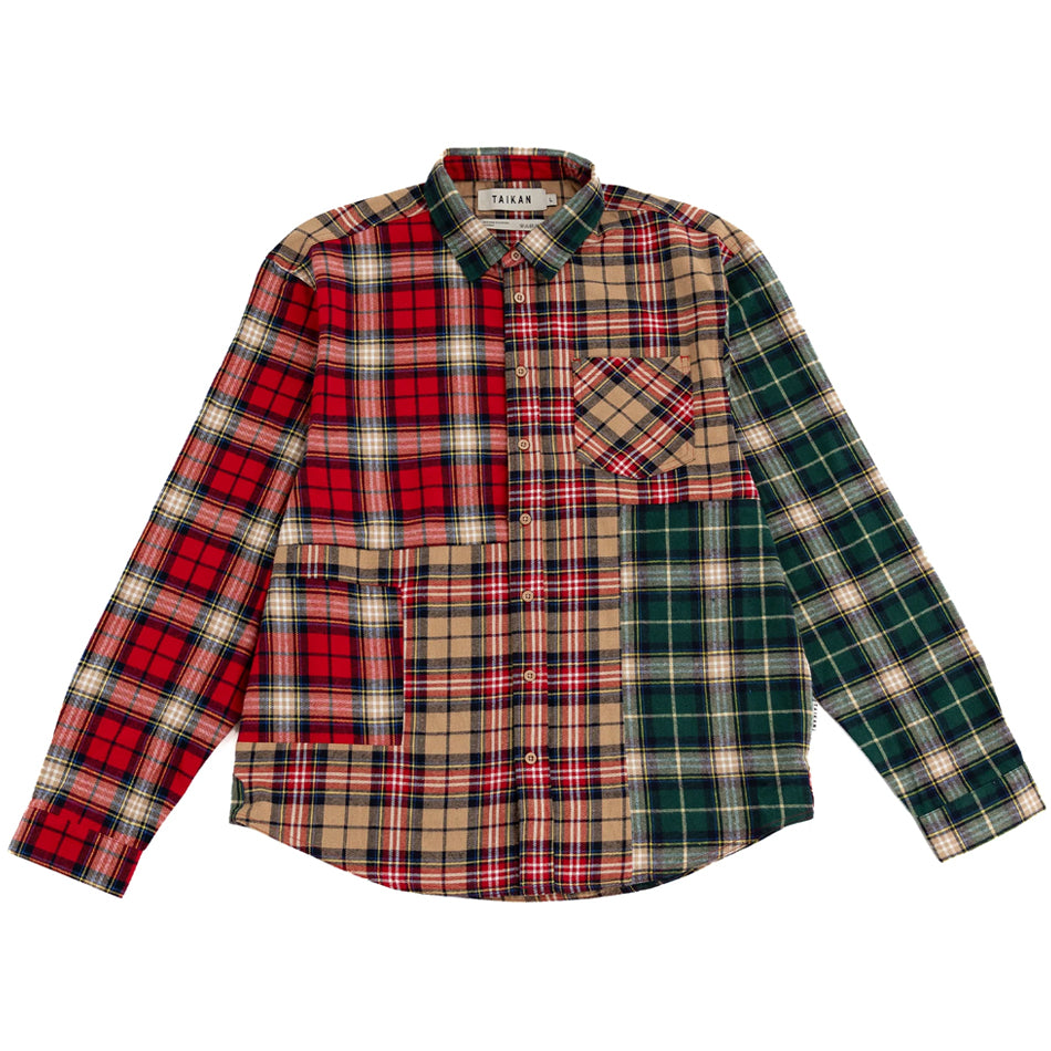 M Patchwork L/S T-Shirt