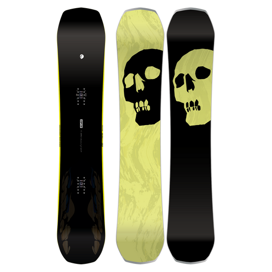 The Black Snowboard Of Death Snowboard