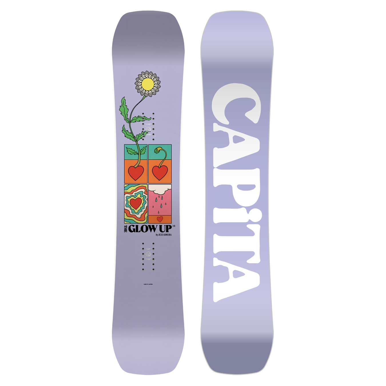 The Glow Up Jk Snowboard