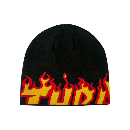 Thrasher X Spitfire Flame Skully Beanie