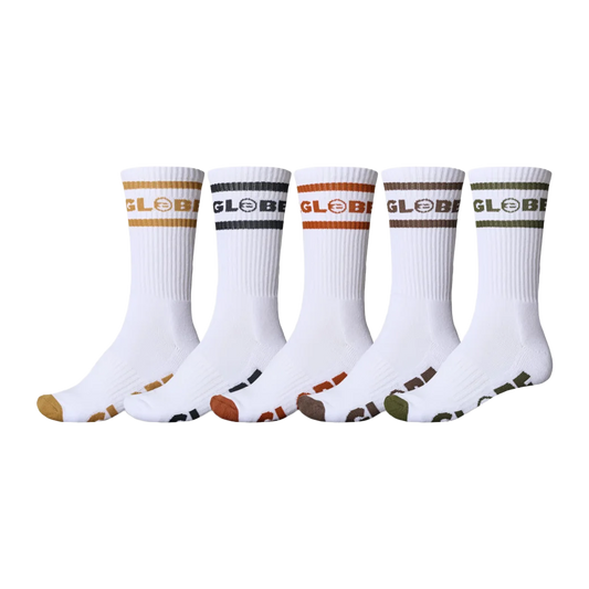 Tilt Hi Crew 5 Pack Sock