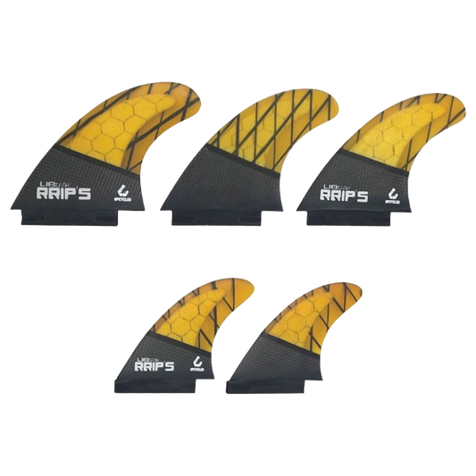 Tri Quad 5 Fin Set