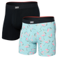 Vibe Xtra Soft Comfort Boxer Brief Fly 2Pk 2025