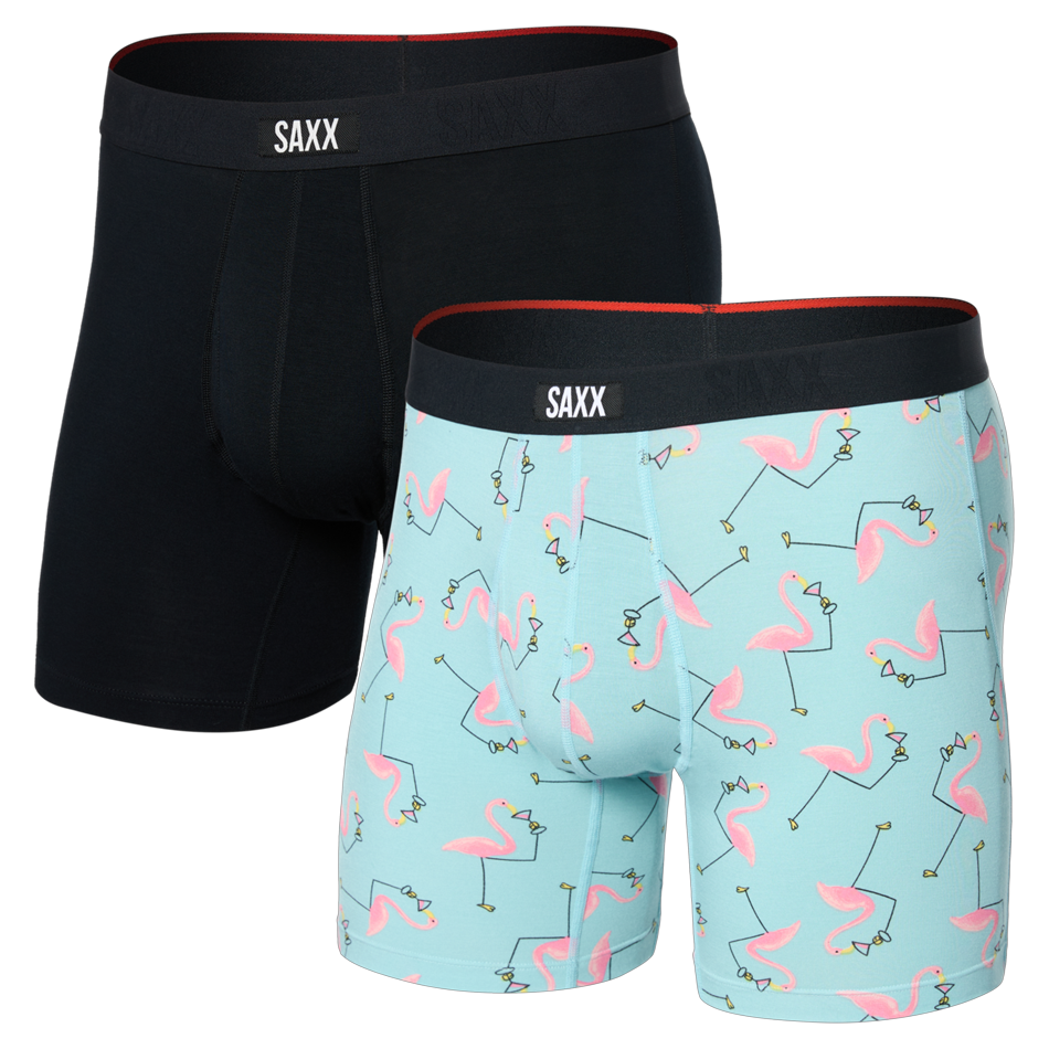 Vibe Xtra Soft Comfort Boxer Brief Fly 2Pk 2025