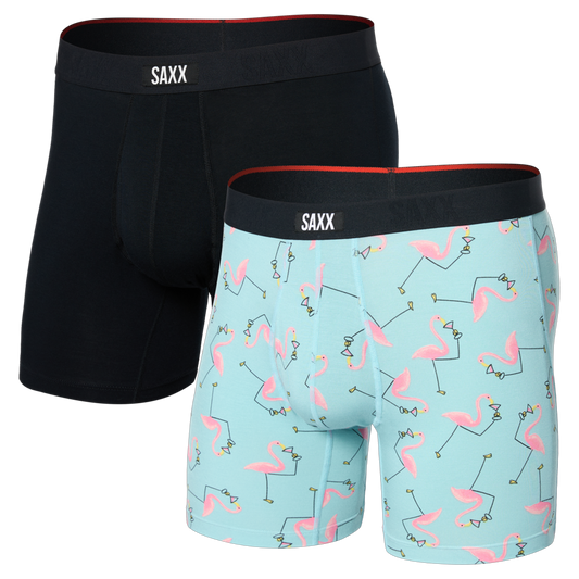 Vibe Xtra Soft Comfort Boxer Brief Fly 2Pk 2025