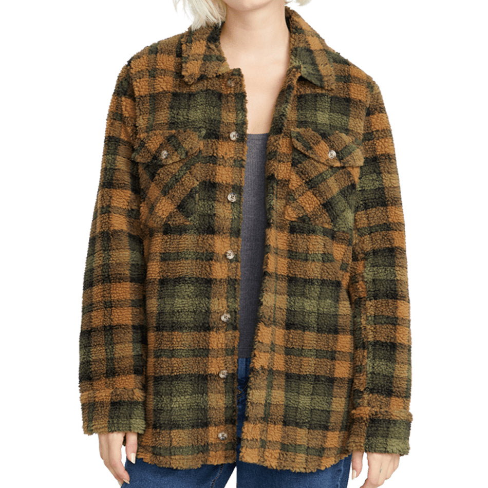 W Silent Sherpa Jacket