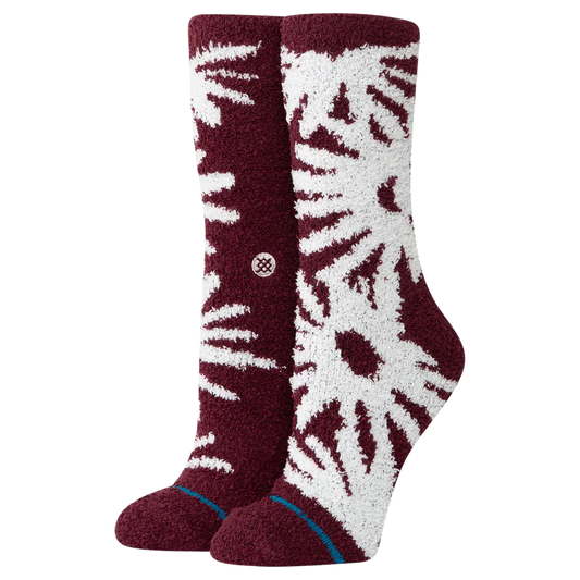 W's Daisies Cozy Crew Sock
