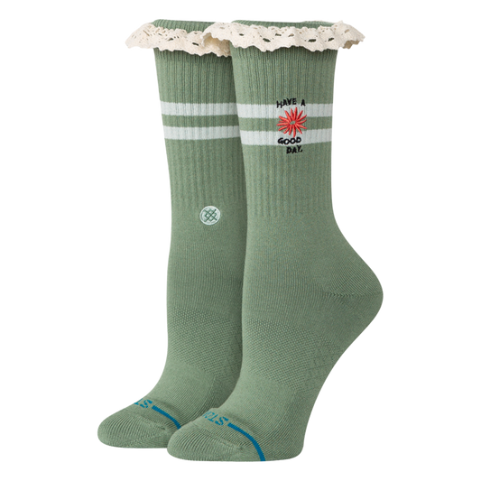 W's Have A Good Day Crew Sock