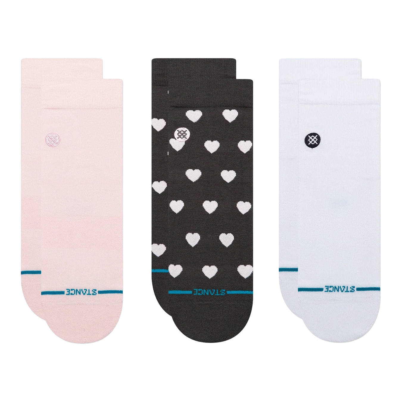 W's Hearts Lowrider 3PK Sock