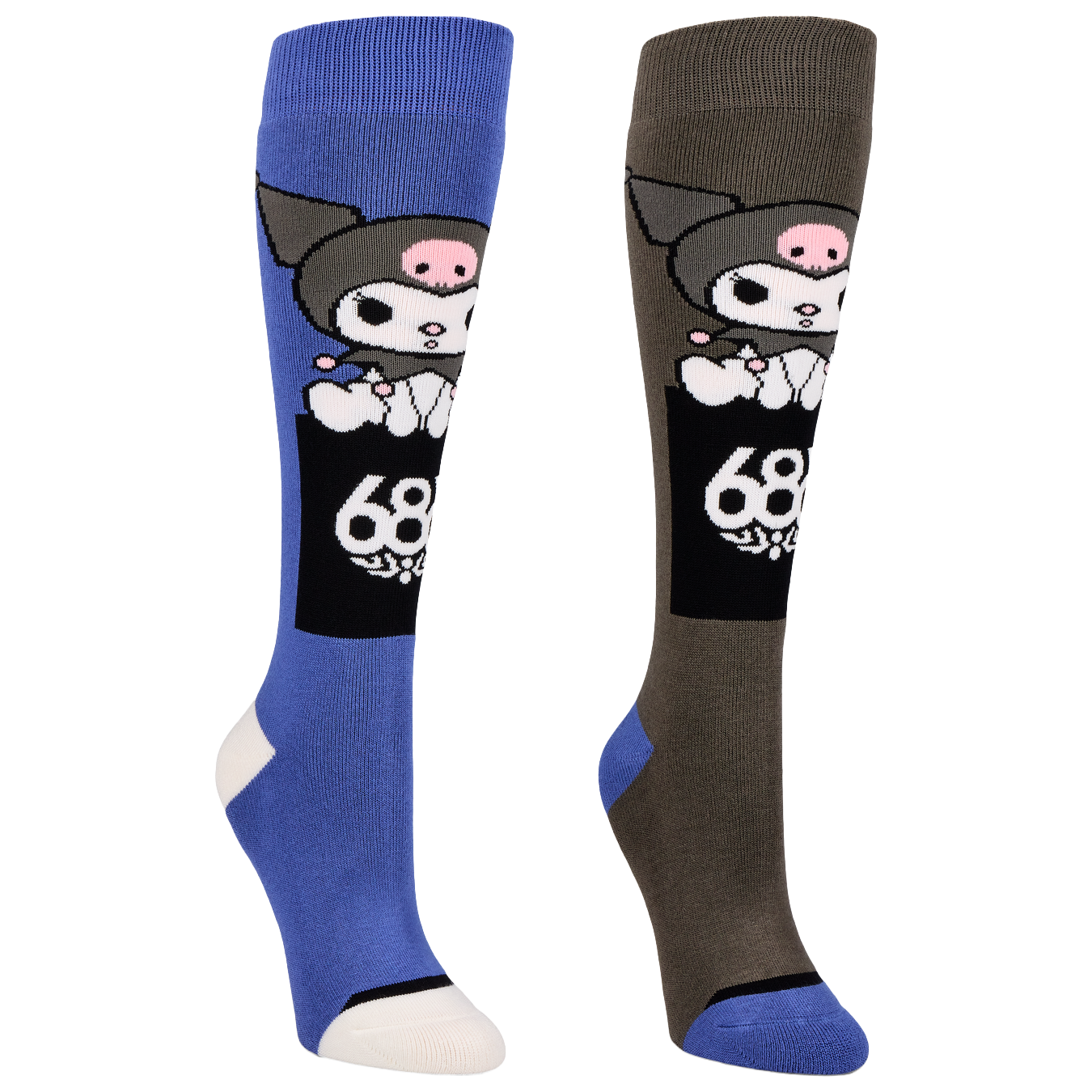 W's Kuromi Sock 2-Pack