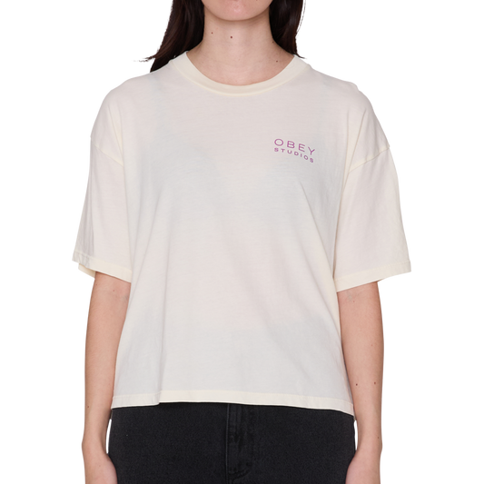 W's Obey Flores S/S T-Shirt