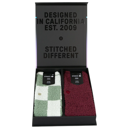 W's Patchwork Cozy Crew Box Set Sock