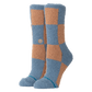 W's Patchwork Cozy Crew Sock