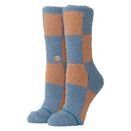 W's Patchwork Cozy Crew Sock