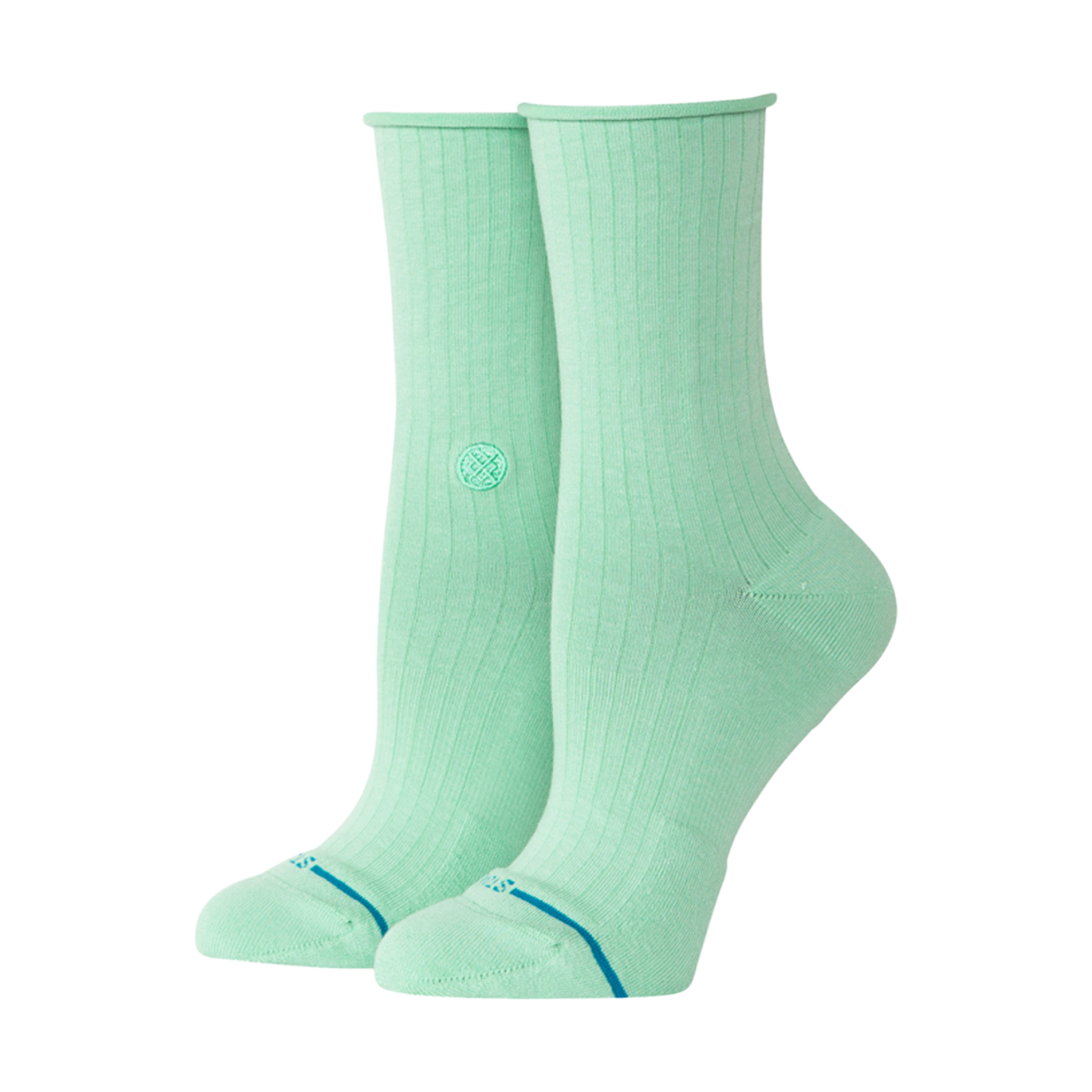 W's Rolled Cuff Quarter Sock