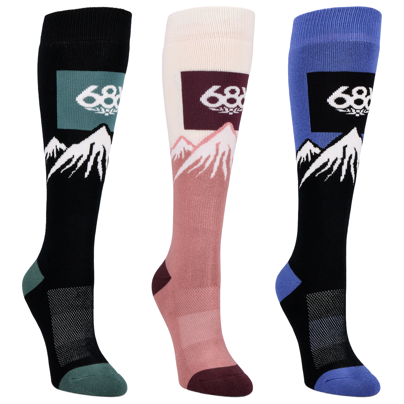 W's Snow Caps Sock 3-Pack