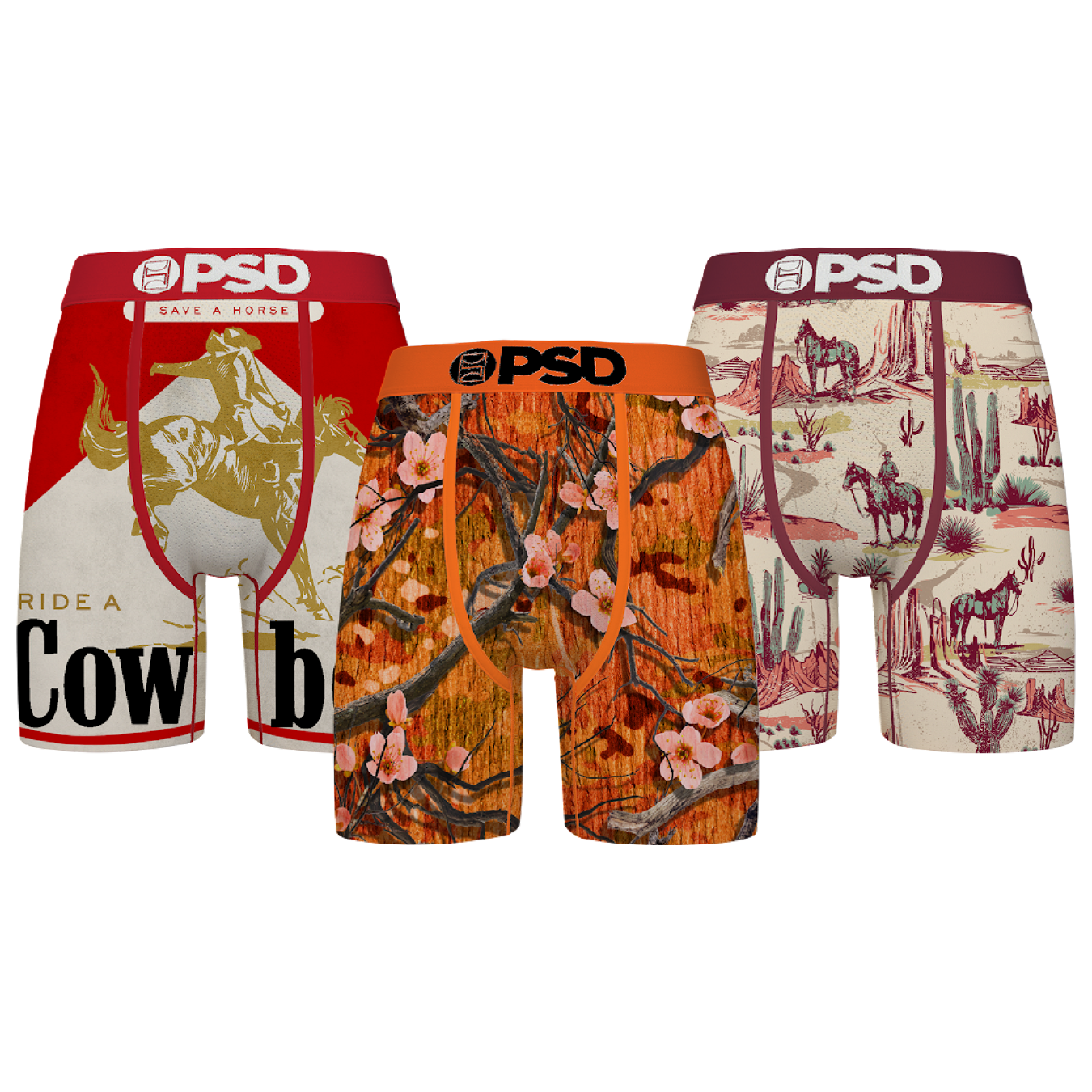 Wild West 3 Pack Underwear