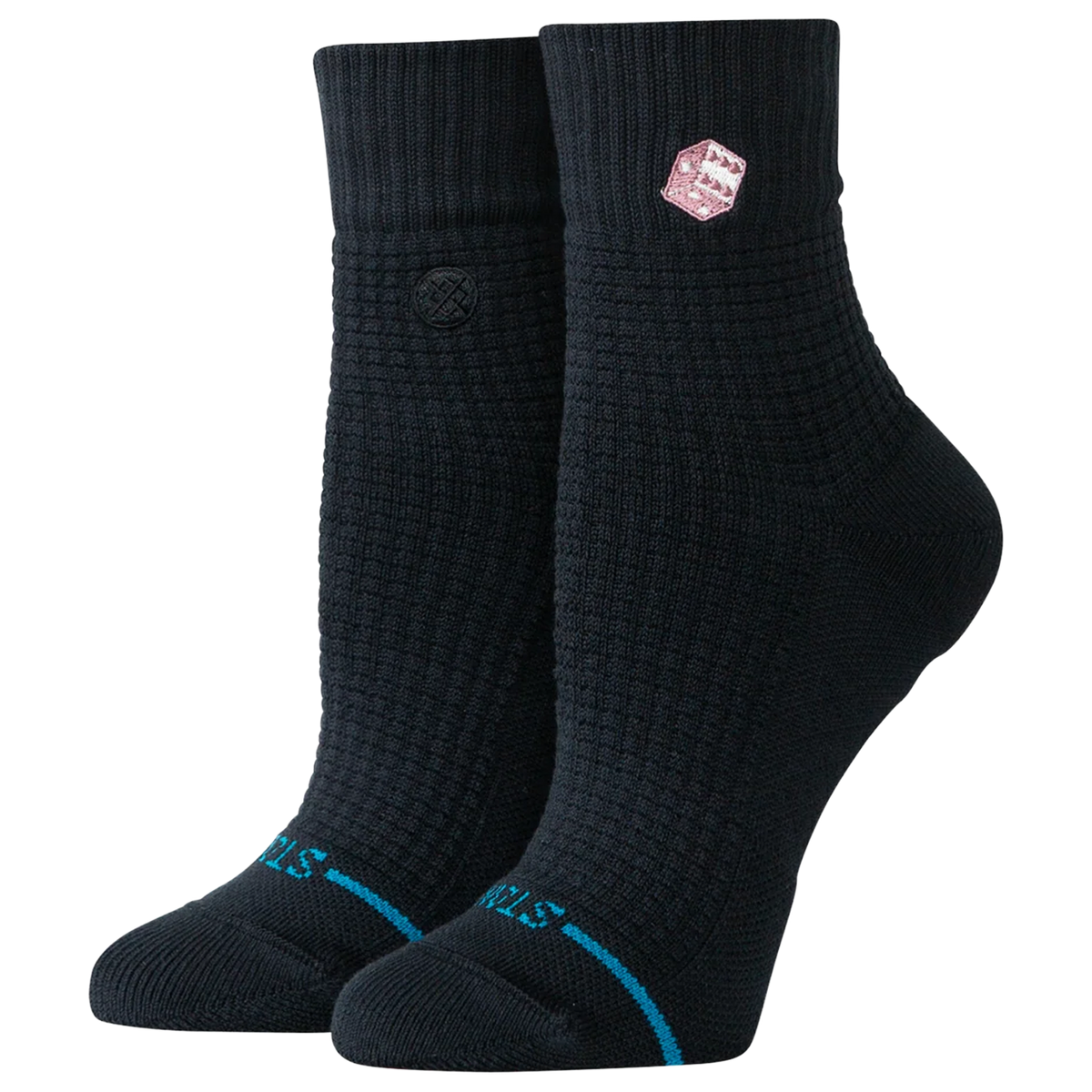 Ws Dicey Waffle Quarter Sock