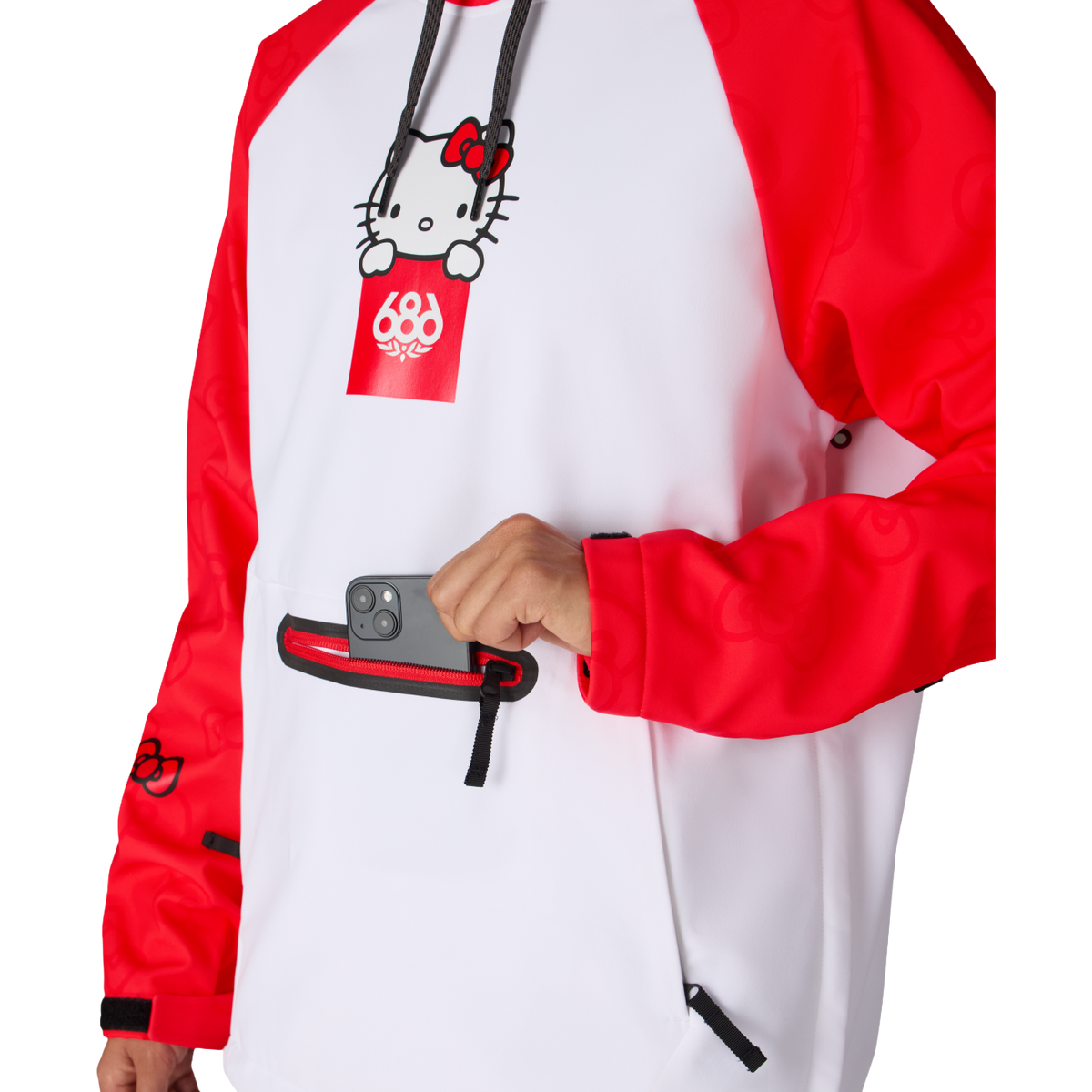Ws Hello Kitty Water Proof Hoodie