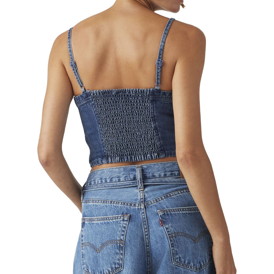 Jadine Denim Cami Tank Top 2025