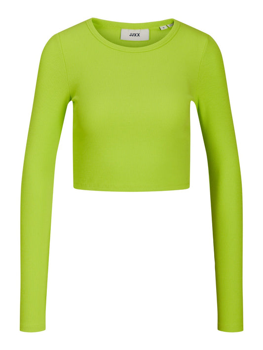 W JXFeline Rib L/S T-Shirt