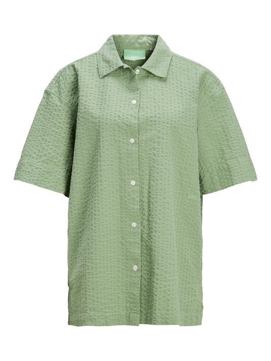 W JXLiva Oversizied Woven S/S Top