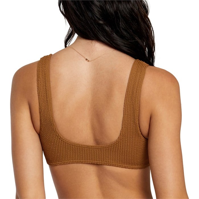 W Grooves Texture Bralette Bikini