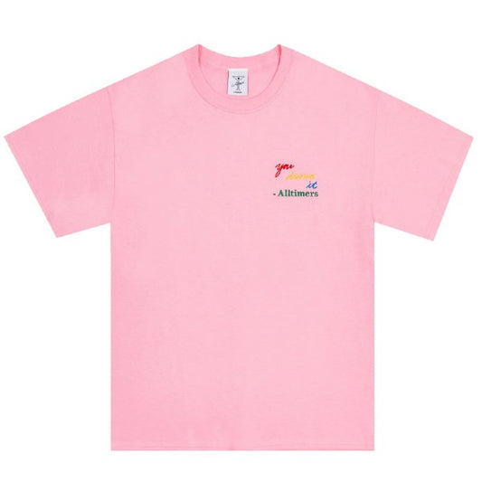 M U Deserve It Emb S/S T