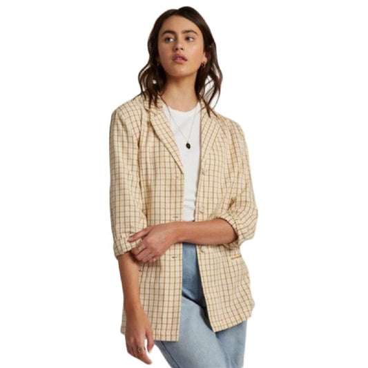 W Safari Check Jacket