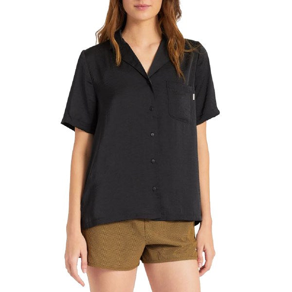 W Bunker Flight BF Wvn S/S Button-Up