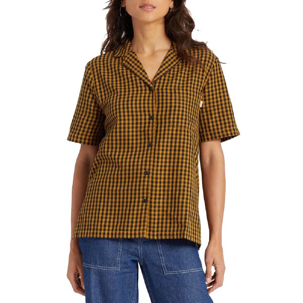 W Bunker Gingham Bf Woven