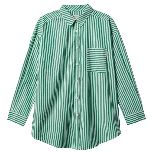 W Sidney Oversized L/S Button-Up