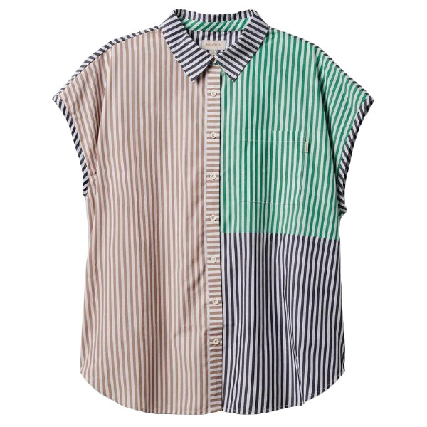 W Sidney Sleevless Woven L/S Top