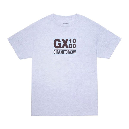 GX1000 Mens 61 Logo Short Sleeve T-Shirt-Ash-L