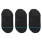 M Icon No Show 3 Pack Sock