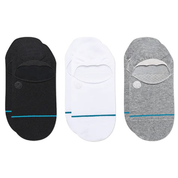 M Icon No Show 3 Pack Sock