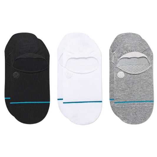 M Icon No Show 3 Pack Sock