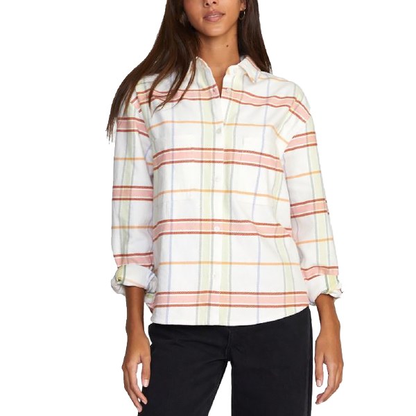 W Rush Flannel L/S Button-Up