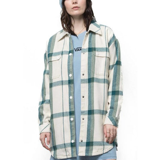 W Hal Plaid Shacket Jacket