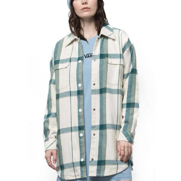 W Hal Plaid Shacket Jacket