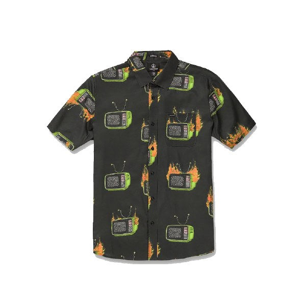 M Fa J Hager Woven S/S Button-Up