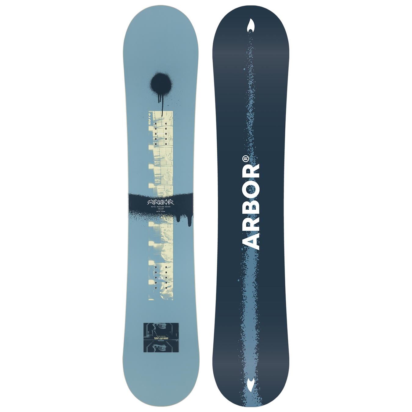 Metal Machine Decon Snowboard