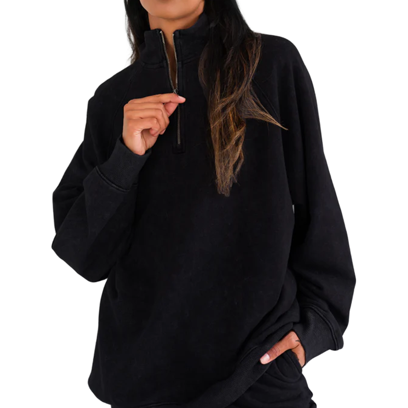 1/2 Zip Not Your BF L/S 2025