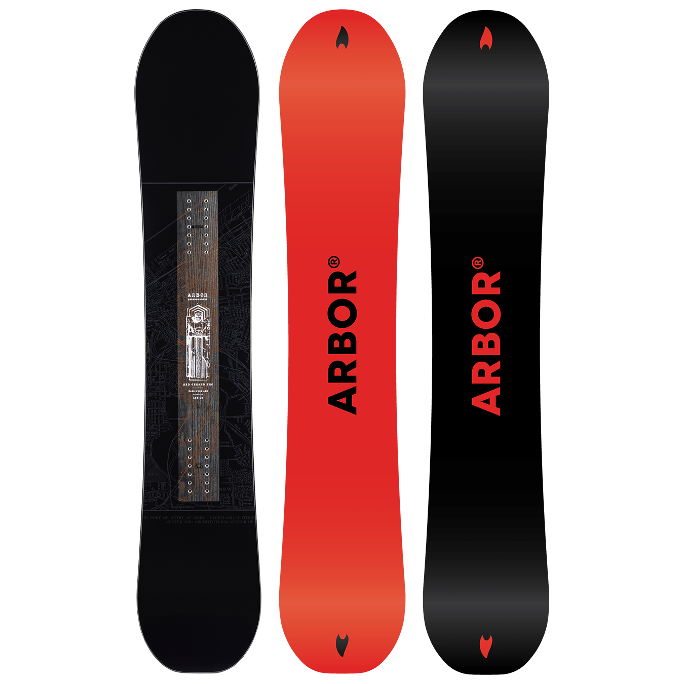 Red Gerard Pro Snowboard